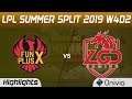 FPX vs LGD Highlights Game 1 LPL Summer 2019 W4D2 FunPlus Phoenix vs LGD Gaming LPL Highlights by On