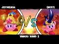 JedTheLugia (Bell) vs qwertz143 (Water/Beetle) - Kirby Fighters India Tournament #23