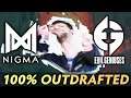 Nigma vs EG — 100% OUTDRAFTED STOMP on WePlay Major