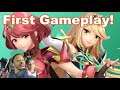 Pyra Mythra First Gameplay In Smash With Sponsors. NBA 2K21 After On Nintendo Switch