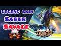 Saber Legend Skin Savage
