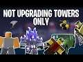 TDS towers without upgrading CHALLENGE | Tower Defense Simulator  | ROBLOX