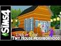 Trick or Treat Tiny House Neighborhood | The Sims 4 | Speed Build
