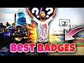 Use these Badges + Dribble Moves to become a GOATED Sharpshooter  NBA2K22! Best Shooting badges 2K22