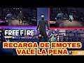 VALE LA PENA EL NUEVO EVENTO RECARGA DE EMOTES EN FREE FIRE #FreeFire #RecargaDeEmotes