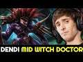 DENDI WTF Midlane Witch Doctor vs Monkey King