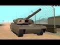 Driving across San Andreas in a Rhino Tank with a 6 Star Wanted Level - GTA San Andreas