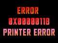 Error 0x0000011b Windows cannot connect to the printer operation failed KB5005565