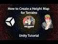 How to Create a Height Map for your Unity Terrain | Blender and Unity Tutorial