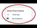 How To Fix Zebpay Apps Keeps Stopping Error Android & Ios - Fix Zebpay App Not Open Problem