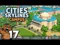 Reforma no transporte! | Cities Skylines: Campus #17 - Gameplay Português PT-BR