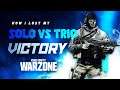 This is How I Lost My First Solo vs Trio Win!! Call of Duty Warzone Solo vs Trio Gameplay Sinhala