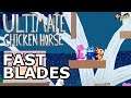 Ultimate Chicken Horse Gameplay #25 : FAST BLADES | 3 Player