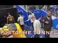 📺 Warriors postgame tunnel: Stephen Curry says hi to Brandon Payne; Draymond, Otto Porter on TV