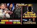 WWE REMOVING THE FIEND FEATURE? Why!, Vince McMahon REFUSED Top STAR & Upcoming Plans - The Round Up