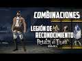 COMBINACIONES CON SET "LEGIÓN DE RECONOCIMIENTO" - FREE FIRE X ATTACK ON TITAN