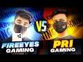 FireEyes Gaming Vs Pri Gaming ||😡 आजा 1 vs 1 में !! Kya Badla Milega? | Garena Free Fire Youtuber vs