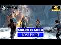 GOD OF WAR [PS5] | Magni & Modi Boss Fight (4K 60FPS) | No Commentary