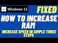 How to Increase RAM in Windows 11
