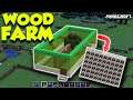 How to Make Wood Farm In Minecraft | Tree Farm | Minecraft Tutorial | Minecraft Hindi