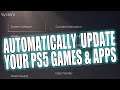 How To Turn On Automatic Updates For Games & Apps On PlayStation 5