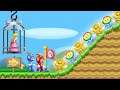 New Super Mario Bros. Wii: Rescue the Princess - 2 Player Co-Op Walkthrough Part 1