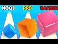 NOOB vs PRO vs HACKER in Marble Run 3D