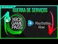 Xbox Game Pass cada vez maior x PS Now PERDENDO assinantes