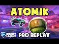 AtomiK Pro Ranked 3v3 POV #45 - Rocket League Replays