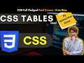 CSS 2021 Tutorial : Table properties | table border, border collapse #learncss #csstutorial
