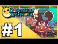 Dodgeball Academia WALKTHROUGH PLAYTHROUGH LET'S PLAY GAMEPLAY - Part 1 (Switch, PS4, Xbox One)