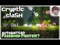 EDUCATIONAL AUTOBATTLING PASSWORD FIGHTER!? | Let's Try: Cryptic Clash | Gameplay
