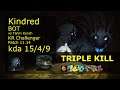 Kindred Bot & Alistar vs Tahm Kench & Senna - KR Challenger 15/4/9 Patch 11.14 // [롤] 킨드레드 vs 탐 켄치