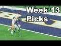 NFL Week 13 Picks & Predictions ALL GAMES!