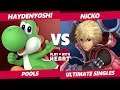 Play With Heart SSBU - HaydenYoshi (Yoshi) Vs. DEM | Nicko (Shulk) Smash Ultimate Tournament Pools