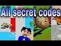All 4 secret codes in Baldi's basic super duper fast edition (baldi's basic Android mod)