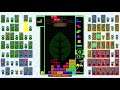 i got a tetris line all clear in tetris 99 teams!!!