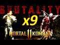 JAX BRIGGS BRUTALITIES (x9) SIN Censura / Mortal Kombat 11 / Latino