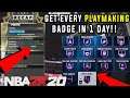 *NEW* FASTEST WAY to get every PLAYMAKING BADGE on NBA 2K20! UNLOCK THEM ALL IN 1 DAY AFTER PATCH 8!