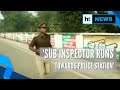 Watch: Etawah Sub Inspector runs towards transferred police station, faints later