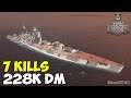 World of WarShips | Lenin | 7 KILLS | 228K Damage - Replay Gameplay 4K 60 fps