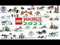 All LEGO Ninjago Sets 2021 Compilation Speed Build