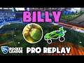 billy Pro Ranked 3v3 POV #53 - Rocket League Replays