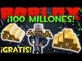 🎁 ¡HOMBRERAS GRATIS! 💯🏆 ¡ROBLOX 100 MILLONES DE JUGADORES!
