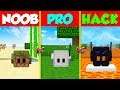 MINECRAFT: FLORIN NOOB VS PRO VS HACKER 😱 ENCONTRAMOS A MI MASCOTA EN #HORADEMAYICTOR 😍 EP.6