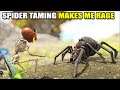 SPIDER TAMING MAKES ME RAGE !! | SPOOKY SERVER | ARK SURVIVAL EVOLVED EP8