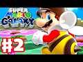 Super Mario Galaxy - Gameplay Walkthrough Part 2 - Honeyhive Galaxy! (Super Mario 3D All Stars)