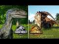 Velociraptor Comparison // Jurassic World Evolution Vs Jurassic World Evolution 2
