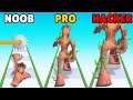 NOOB vs PRO vs HACKER in Tree Runner!