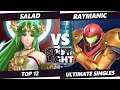 Spotlight: Iowa Top 12 - Salad (Palutena) Vs. Raymanic (Samus) SSBU Ultimate Tournament
